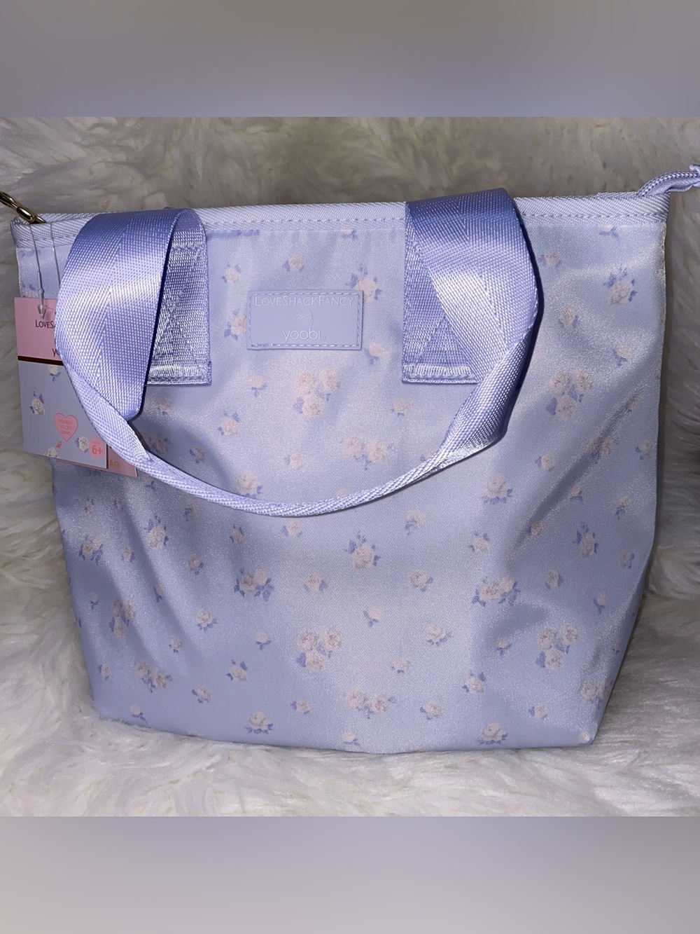 LoveShackFancy x Target - Yoobi 
Lunch Tote Bag New